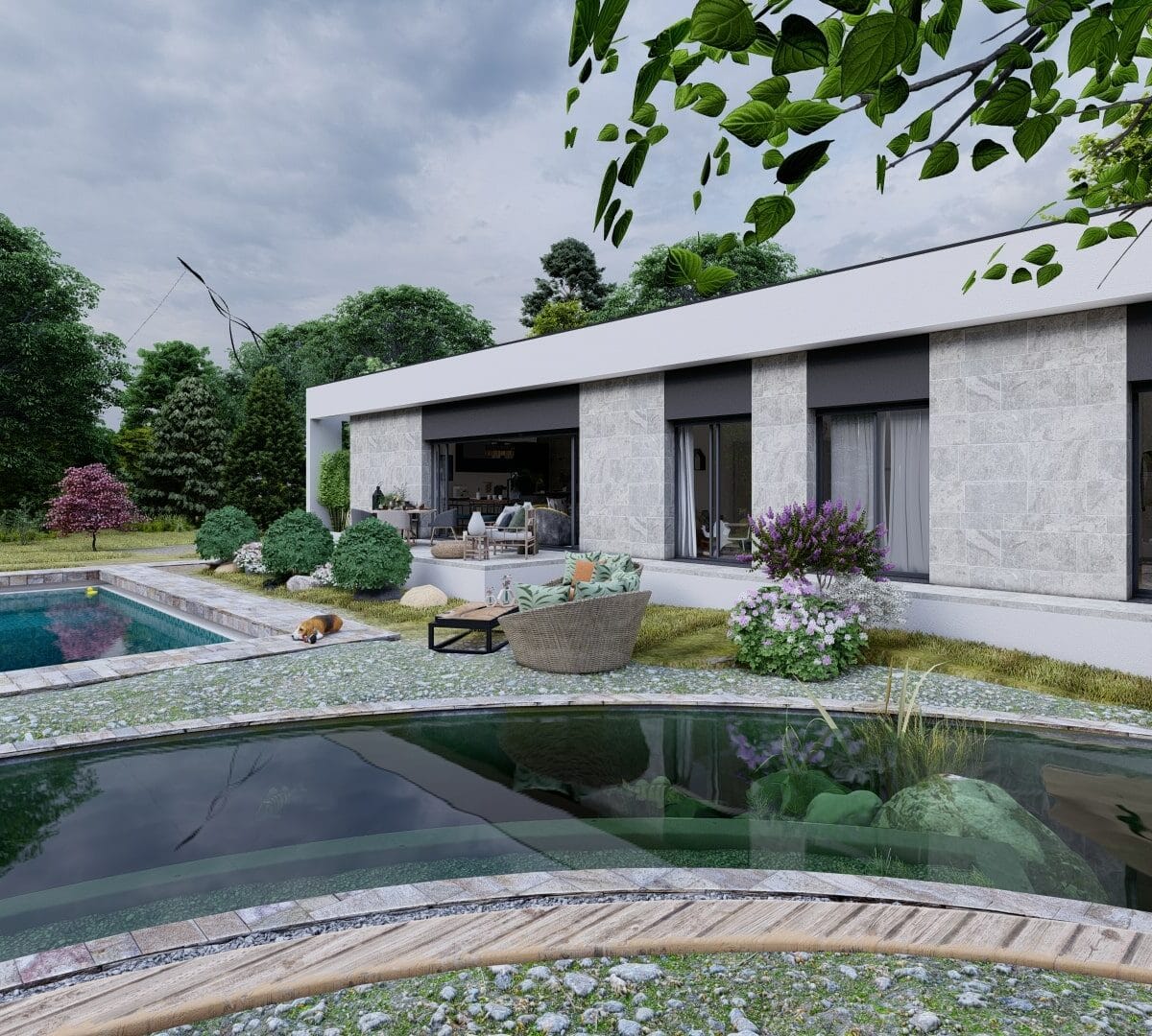 Maison Moderne de Plain-Pied de 140m² à Vidauban